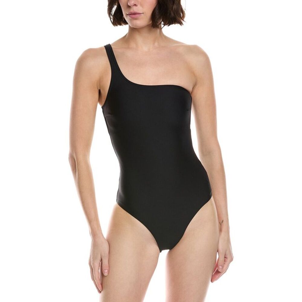 Monte And Lou Womens Monte & Lou One-Shoulder One-Piece